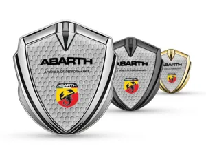 Fiat Abarth Emblem Silikon Abzeichen Limitierter Stil Schicker Look